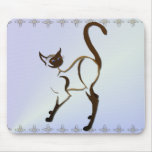 Siamese Kitty Mousepad