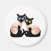 Siamese Love Magnet