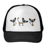 Siamese Times Three Mesh Hats