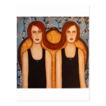 siamese twins post cards