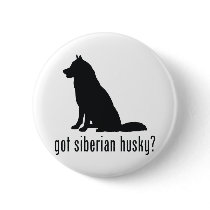 Siberian Husky Pins