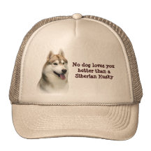 Siberian Husky Gorgeous Hat