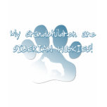 Siberian Husky Grandchildren t-shirts