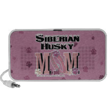 Siberian Husky MOM Notebook Speakers