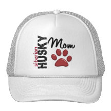 Siberian Husky Mum 2 Mesh Hat