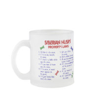 SIBERIAN HUSKY Property Laws 2 Mug