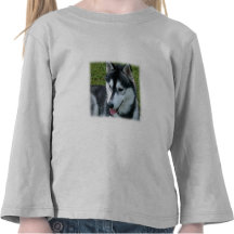 Siberian Husky Toddler T-Shirt