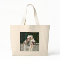 Siberian Husky Tote Bag