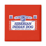 Siberian Indian Dog Magnets