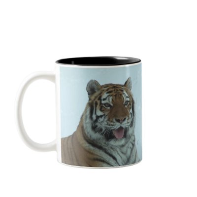 Siberian Tiger Close Up Face 2 Coffee Mug
