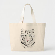 Siberian White Tiger Bags
