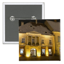 Sibiu at night buttons