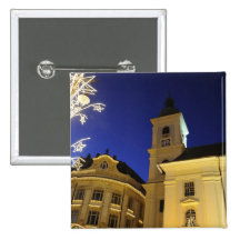 Sibiu at night pin