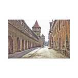 Sibiu mediaeval tower canvas print