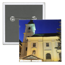 Sibiu tower at night button