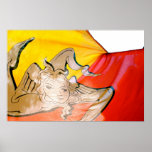 Sicilian Flag Print