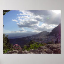 Sicilian Sun Rays Print