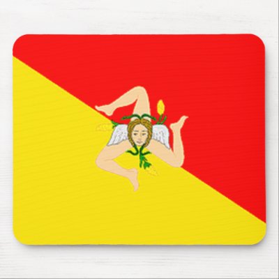 Sicily Flag Mousepad by jacinto888