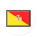 Sicily Flag stickers