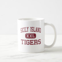 Sicily Island - Tigers - High - Sicily Island Coffee Mugs