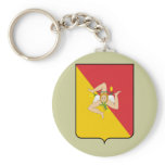 Sicily, Italy keychains