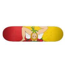Sicily, Italy Skate Deck