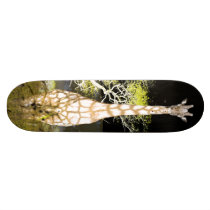 Sick and Twisted Giraffe skate deck by Tristan