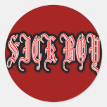 Sick Boy punk SICKBOY PUNKS Punk Rock Music Sticker