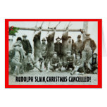 Sick humor Christmas cards