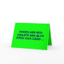 SICK ST VALENTINES GREETING CARD