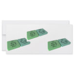 Sics as Si Silicon and Cs Caesium rack cards