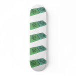 Sics as Si Silicon and Cs Caesium skateboards