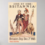 Side By Side Britannia posters