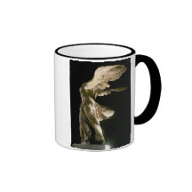 Side view of the Victory of Samothrace (Parian mar Mug
