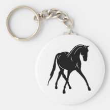 Sidepass Dressage Horse Key Chains