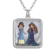 Sides of Persephone Necklace