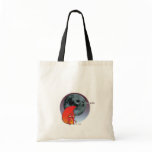 Sidney The Satanic Squirrel Tote bags