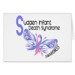 SIDS BUTTERFLY 3.1 GREETING CARD