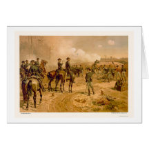 Siege of Atlanta by L. Prang & Company 1888 Card