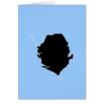 SIERRA LEONE GREETING CARD