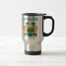 Sierra Leone Coat Of Arms Coffee Mug