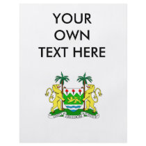 Sierra Leone Coat of Arms Flyer