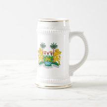 Sierra Leone Coat of Arms Mug