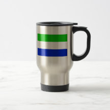Sierra Leone Flag Coffee Mug