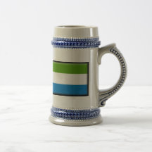 Sierra Leone Flag Coffee Mug