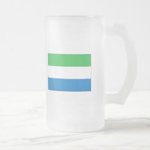 Sierra Leone FLAG International Mugs