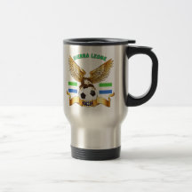 Sierra Leone Football Designs Mugs