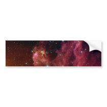 sig07-006 Red dust sky cloud Bumper Stickers