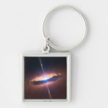 sig10-012 disc around a bright baby star key chain