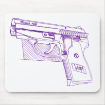 Sig P239 Mouse Pad